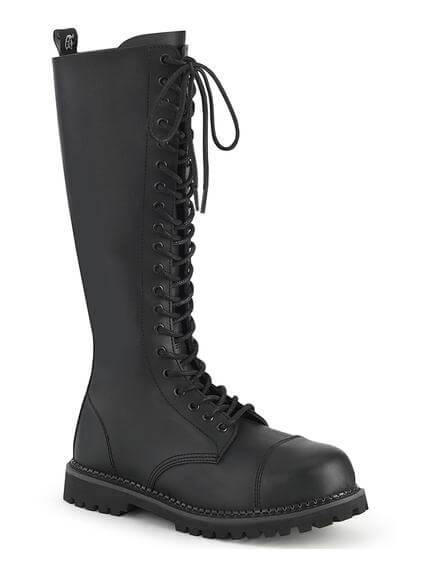 RIOT-20 Vegan Leather Combat Boots