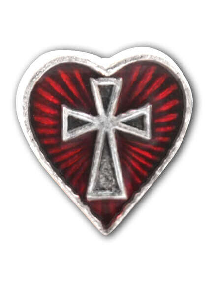 Sacred Heart Earring Stud