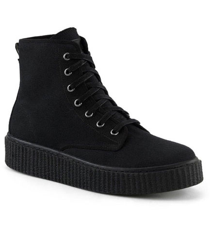 SNEEKER-201 canvas sneaker boots