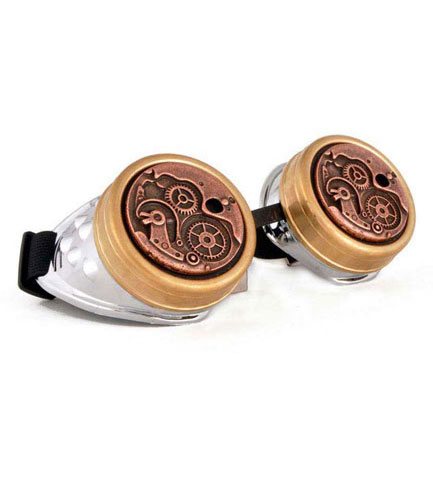 Steampunk Gears Goggles