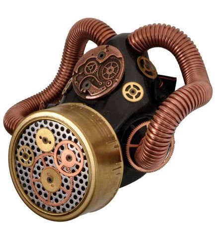 Steampunk Gears Respirator