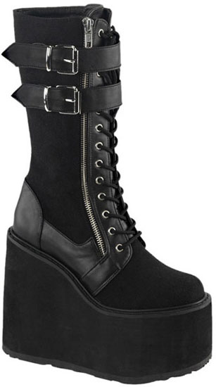 vegan platform boots