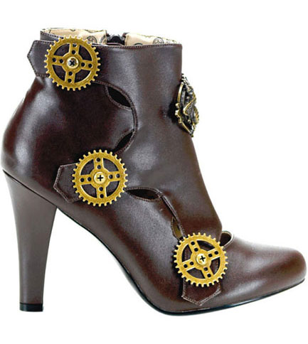 telsa brown strap boot