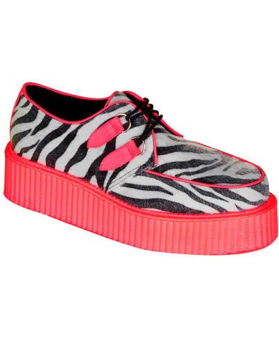 red creepers shoes