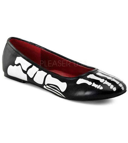 X-RAY-01 Skeleton Flat Shoes