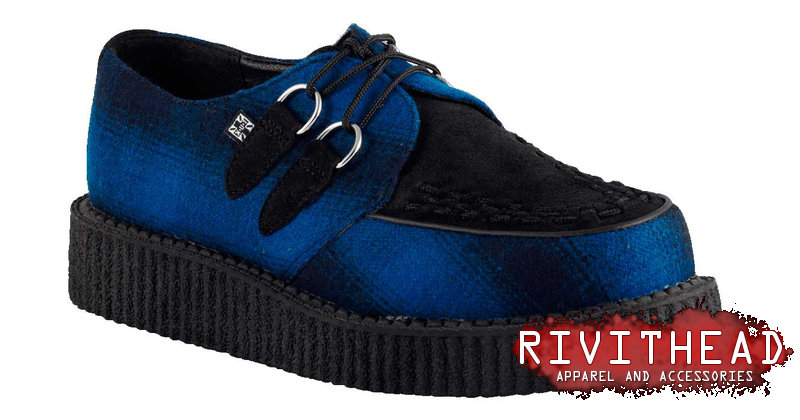 T.U.K. A8055 - Blue Black Creepers