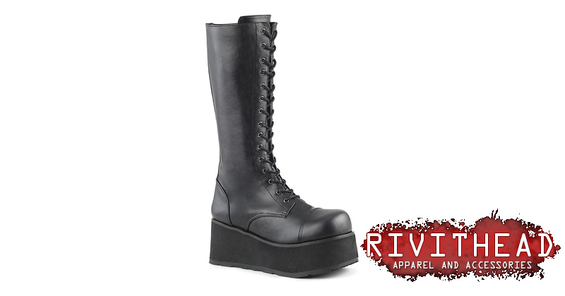 Demonia Platform Boots Trashville 502 Stomp You Out *brand