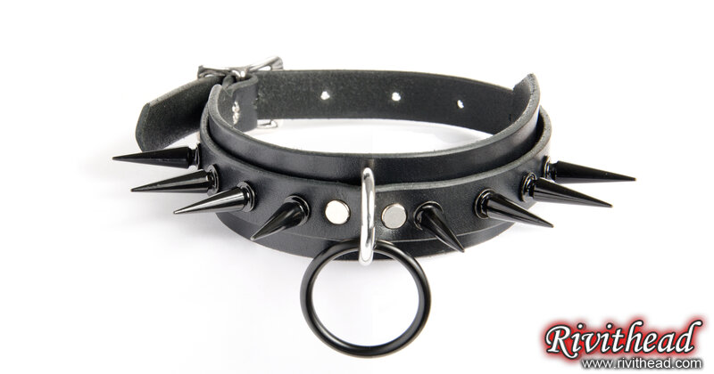 激レアコレクタブル!! Loco Box The Choker CA3080 blk-ring-blk-spike-choker.jpg