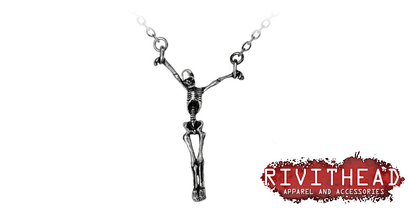 The Lost Soul Necklace | Pewter Skeleton 22.5 The Lost Soul Necklace | Pewter Skeleton 22.5