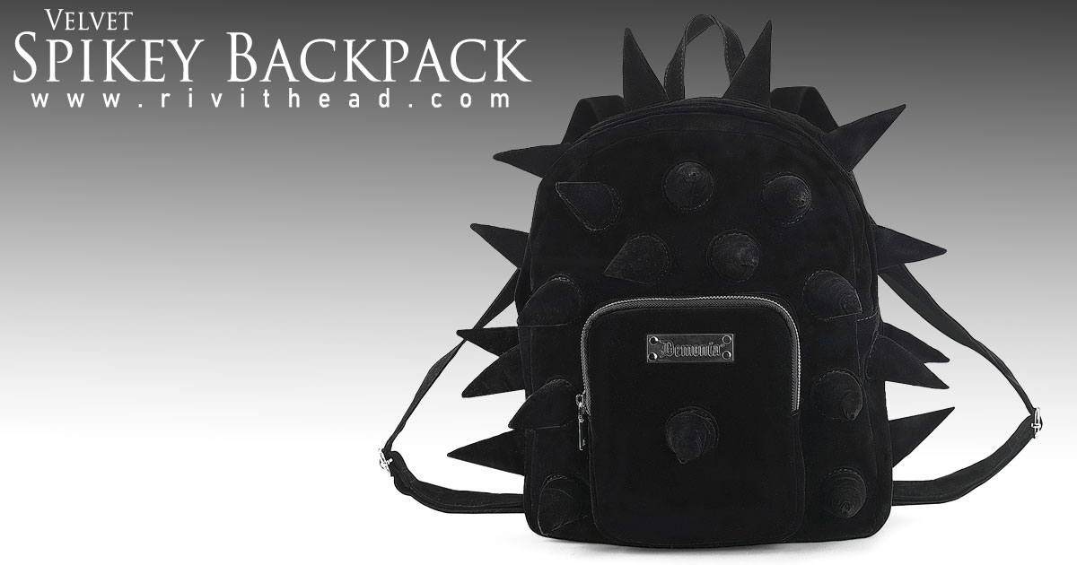 Gothic Backpack with Spikes - Perfect for Alt Fashion Lovers