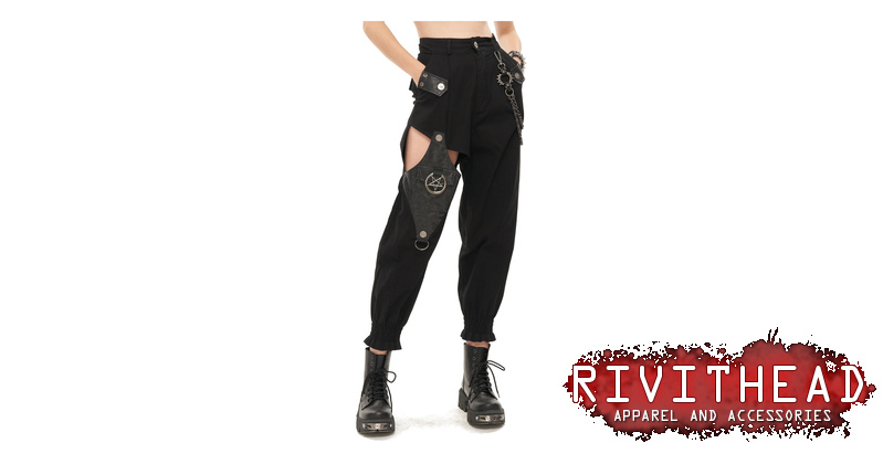 Gothic Venda Strap Leggings