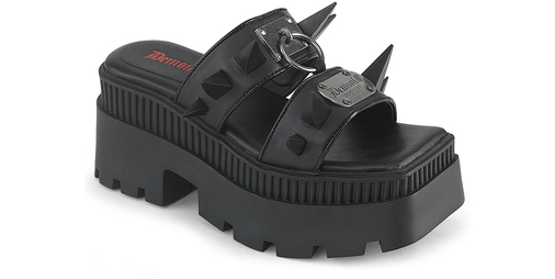 Demonia WRATH-13 - Spikey Gothic Platform Sandals Demonia WRATH-13 - Spikey Gothic Platform Sandals