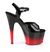 ADORE-709 Black and Red High Heels alternate view