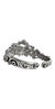 Alchemy Gothic Betrothal Enamel Heart Pewter Bracelet alternate view