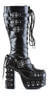 CHARADE-206 Buckle Laceup Boots alternate view
