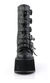 DAMNED-225 Black Vegan Leather Platform Boots alternate view