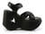 Dynamite-02 Star Cut Out Platform Sandals alternate view