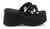 FUNN-15 Black Heart Platform Sandals alternate view