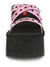 FUNN-19 Pink hologram Platform Sandals alternate view