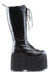 MEGA-602 Black Platform Boots alternate view