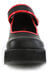 SPRITE-01 Black Maryjane Platform Shoes alternate view