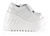 STOMP-08 White Platform Shoes alternate view
