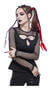 Sybil Mesh Net Top alternate view