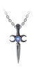 Athame Pendant Dagger Necklace view 1