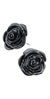Black Rose Earing Studs