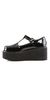 CREEPER-214 Black Patent Creepers alternate view