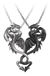 Draconic Tryst Dual Dragon Necklace