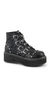 EMILY-315 Heart Studded Platform Boots