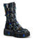 EMILY-330 Black Hologram Boots view 1