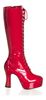 EXOTICA-2020 Red Lace-up Boots