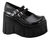 KERA-08 Black Platform Shoes