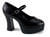 MARYJANE-50 Black Platform Heels view 1