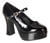 MARYJANE-50 Black Platform Shoes