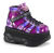 NEPTUNE-100 Purple Glitter Platform Shoes view 1