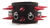 Red Spike and Mini O-ring Wristband