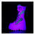 SHAKER-70 White Platform Boots alternate view