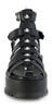 SLACKER-18 Gothic Gladiator Sandals alternate view