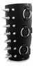 Ring and Spike Leather Gauntlet