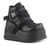 STOMP-15 Black Platform Shoes