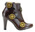 telsa brown strap boot