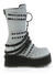 TRASHVILLE-138 Grey Reflective Platform Boots alternate view