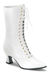 VICTORIAN-120 White Victorian Boots view 1