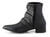 WARLOCK-50 Pointy Toe Coffin Buckle Boots alternate view