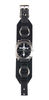 WB3R Black Leather Watchband