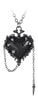 Witches Heart Pendant Necklace alternate view