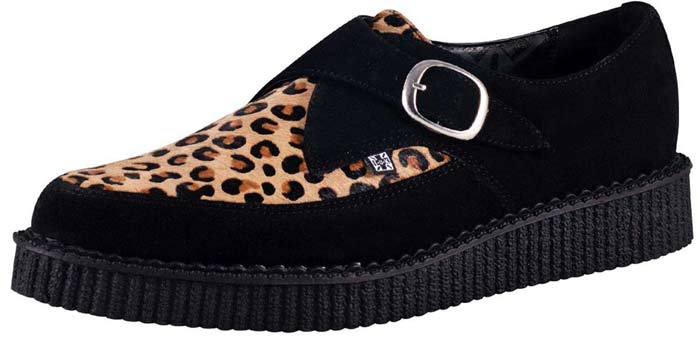 creepers shoes leopard print